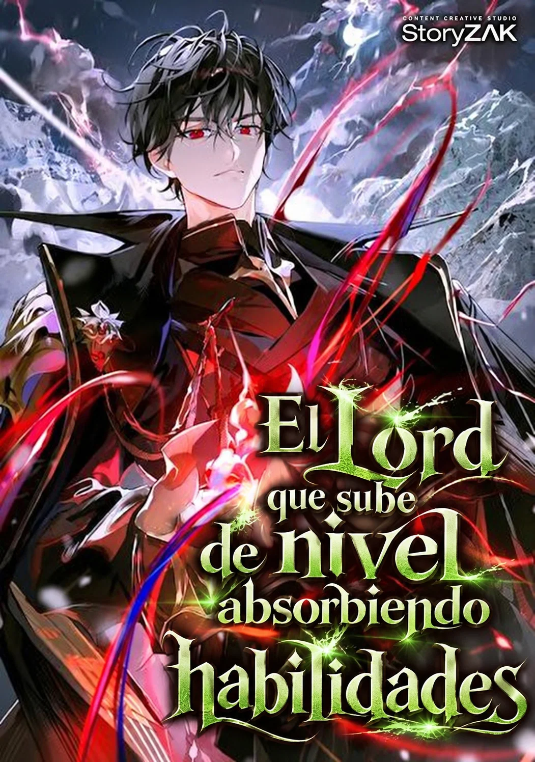 Portada de El Lord que sube de nivel absorbiendo habilidades