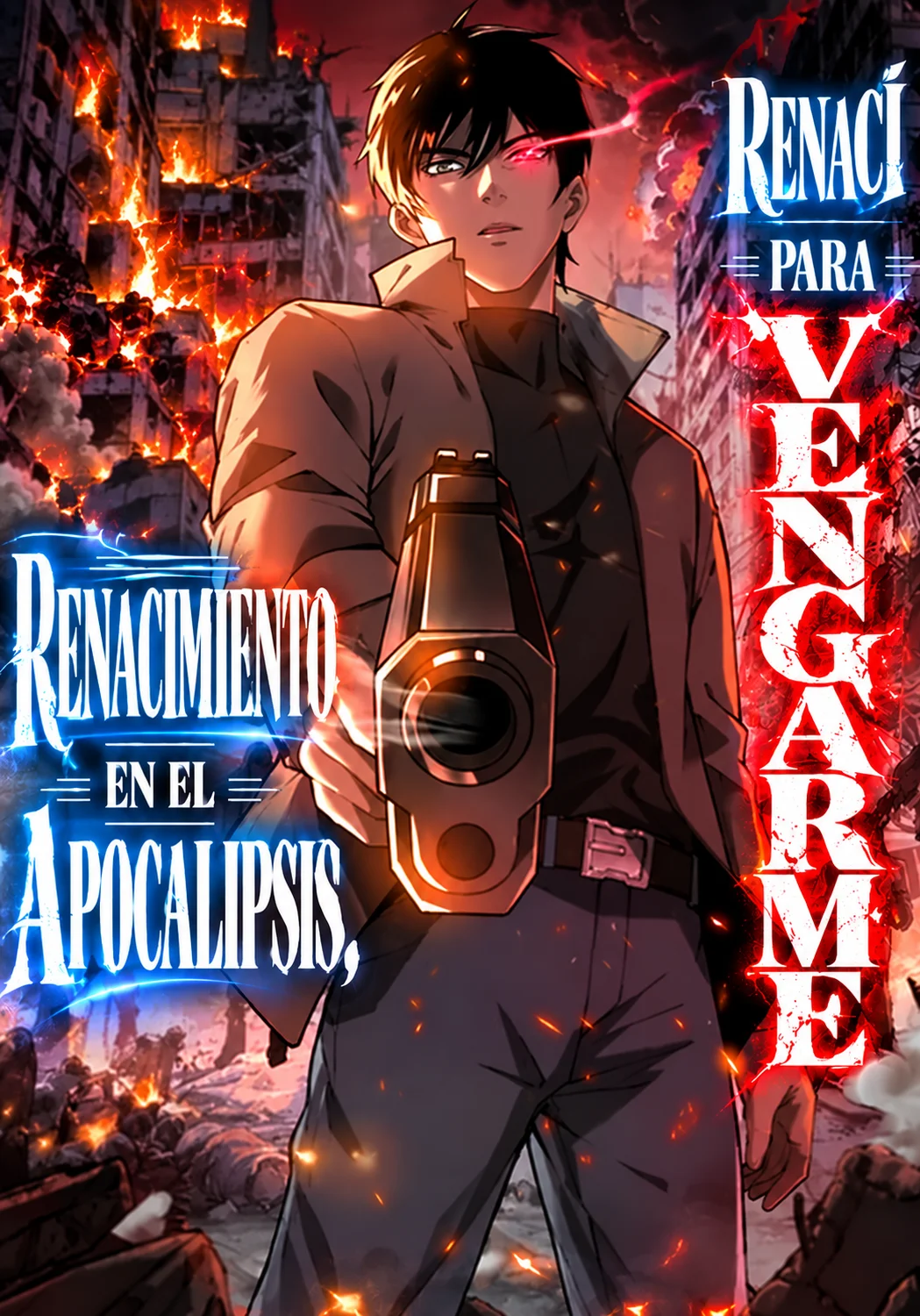 Portada de Renacimiento en el apocalipsis, renací para vengarme