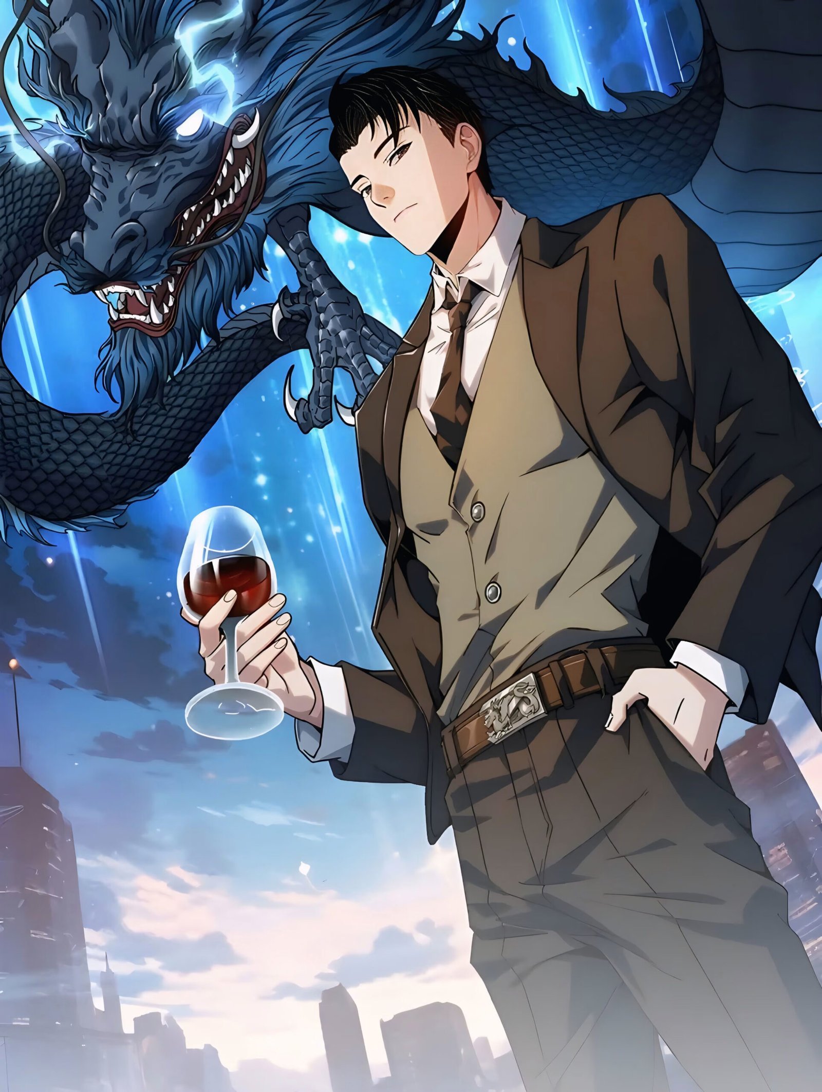 Dragón urbano oculto